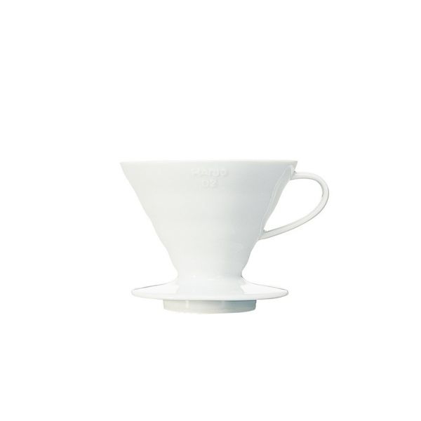 Hario 02 V60 i hvit porselen