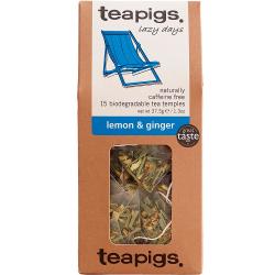 Lemon & ginger organic~ teapigs 50poser