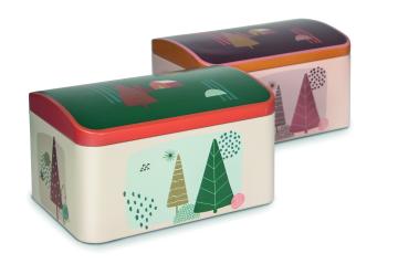 Winter Trees Grønn, Kakeboks