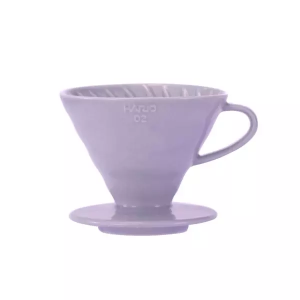 V60 Håndbrygger lilla , 02 Keramikk