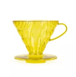 V60 Håndbrygger Gul, 02 plast Hario