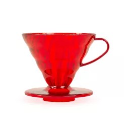 V60 Håndbrygger Rød, 02 Plast