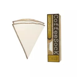 CoffeeSock Chemex Style, Rundt økologisk tøyfilter 3 kopp