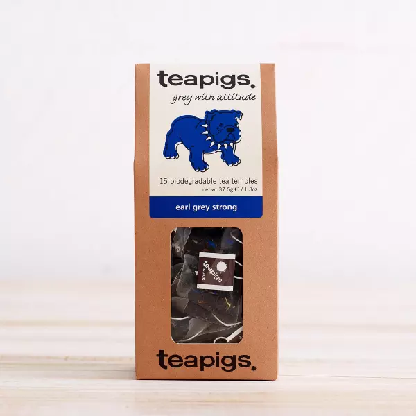 Earl grey strong 15 ~ teapigs, teapigs svart te