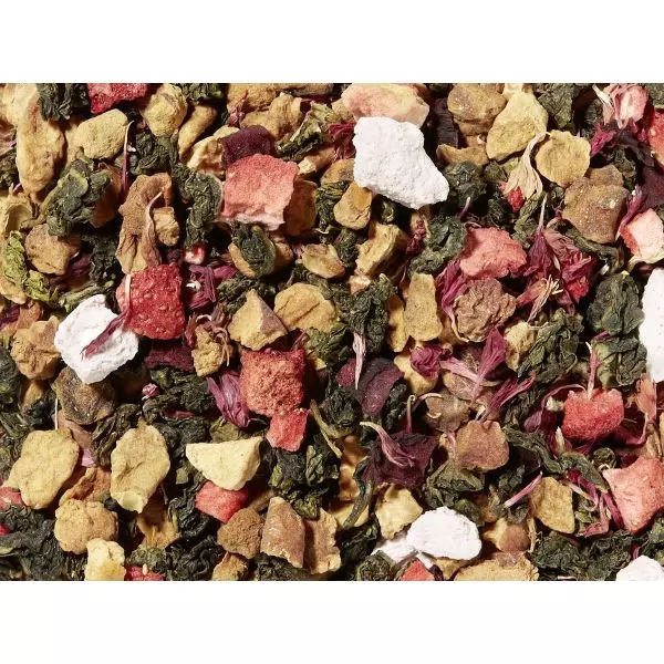 Jordbær milkshake , Frukt-te/Oolong