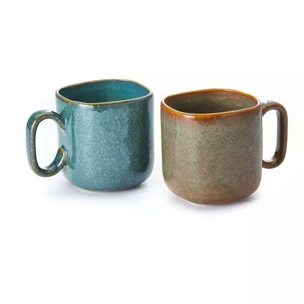 Keramikkkrus "Halvar" Brun