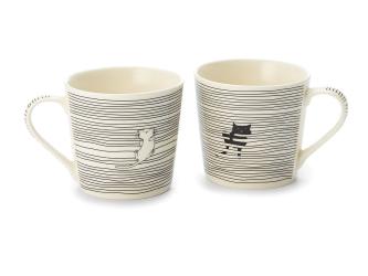 "Malika" kopp svart katt