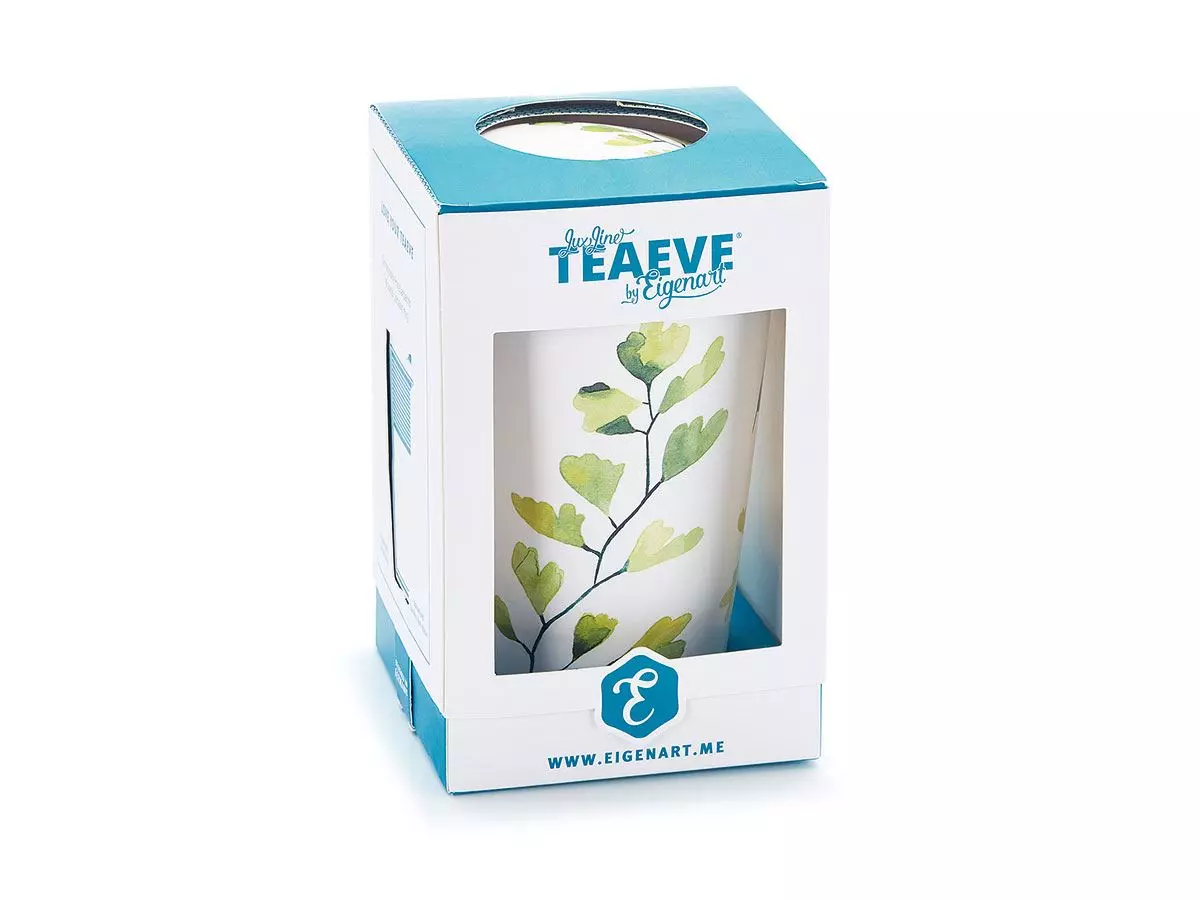 "Trees" grønn, Med tesil og lokk