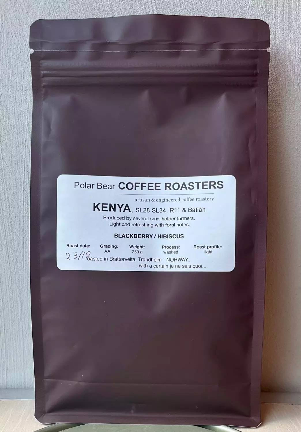 Kenya  AA  SL28, SL34, R11 & Batian,