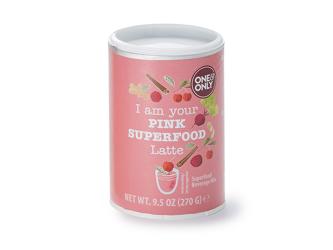 Pink superfoodpulver