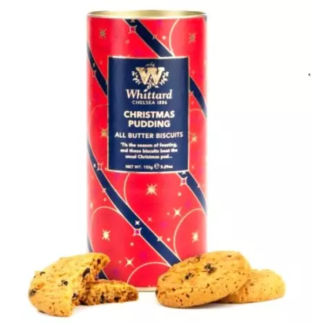 Whittard Christmas Pudding Biscuits 150g