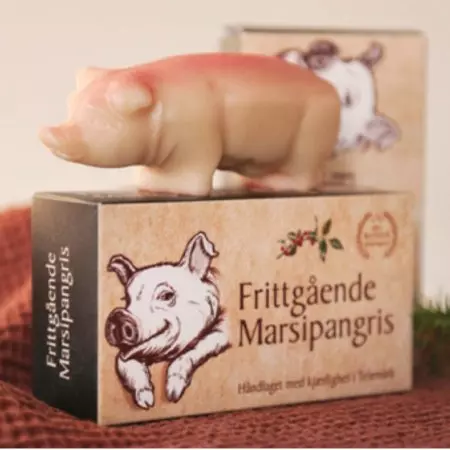 Frydas frittgående marsipangris 140g