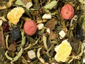 Sitronkrem med kirsebær