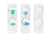 Timeglass Blå, 1,5 minutt
