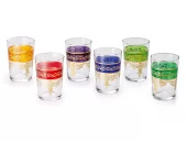 Glass "Dina" Orange