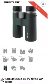 BREITLER GOMA ED V2 10X42 KIKKERT