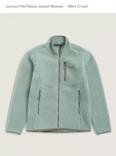 BERGANS LUNNAN PILE FLEECE JACKT W