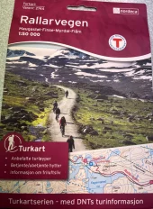 RALLARVEGEN 1:50 000