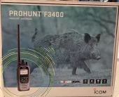 ICOM PROHUNT F3400DS DIGITAL/ANALOG JAKTRADIO MED BLUETOOTH