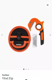 GERBER VITAL ZIP KNIV/BUKÅPNER