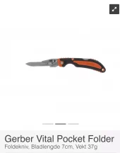 GERBER VITAL POCKET FOLDER