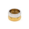 Nellie - Double Dome Duo Ring Stainless Steel - Silver