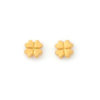 Alexa - Clover Mini Stud Earrings Stainless Steel - Gold