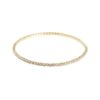 Serena - Crystal Tennis Bracelet - Gold