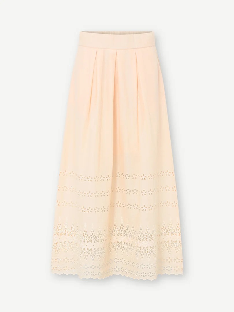 Gustav - Mabell Long Pleated Skirt