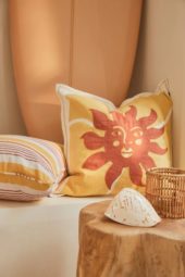 Lexington - Summerprint cotton pillow cover