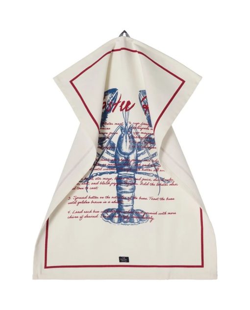 Lexington - Lobster Roll Org Cotton Twill Kitchen towel