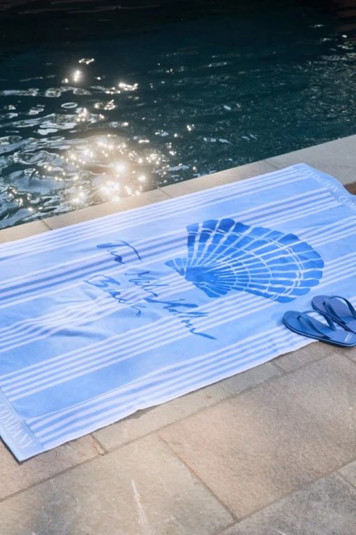 Lexington - Long Island Beaches Cotton Velour Beach Towel