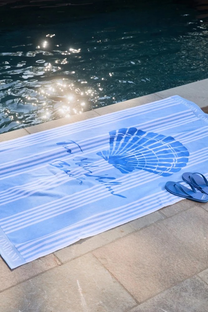 Lexington - Long Island Beaches Cotton Velour Beach Towel