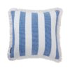 Lexington - Block Striped Cotton Fringe Pillow Cover