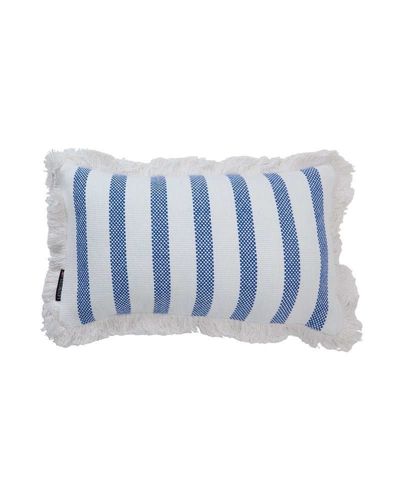 Lexington - Striped Organic Cotton Fringe