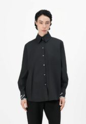 Karl Lagerfeld - Signature Cuff Poplin Shirt