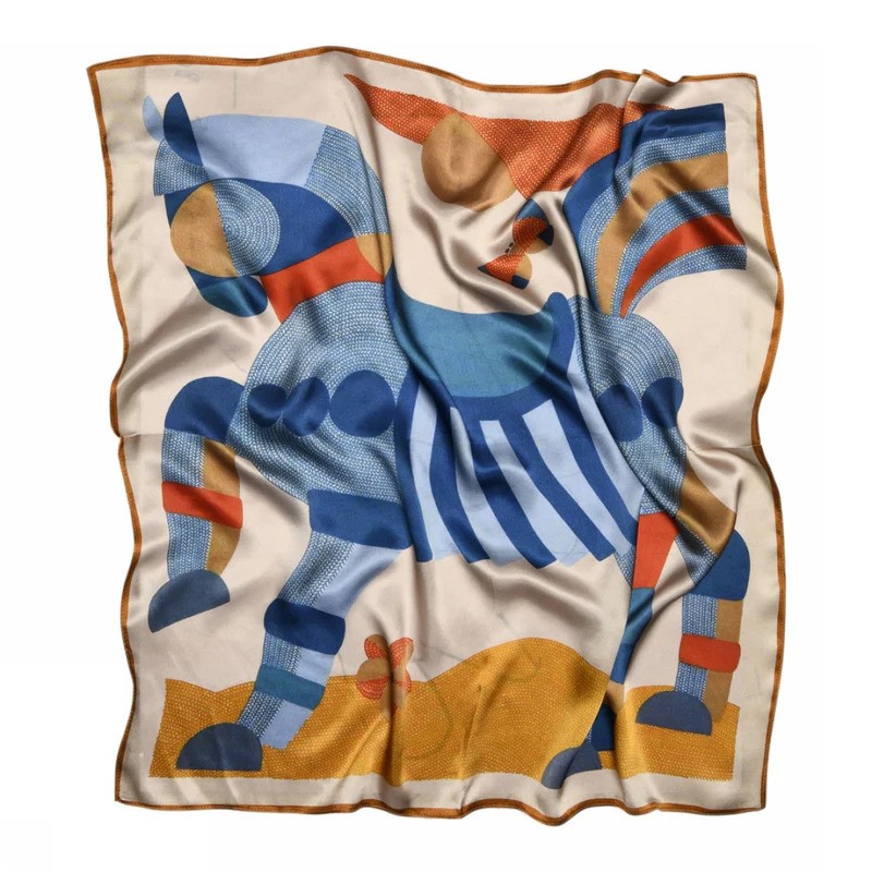 Sneakyfox - Dakota silk scarf