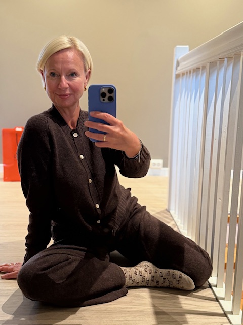 Blue - Cara wool cardigan