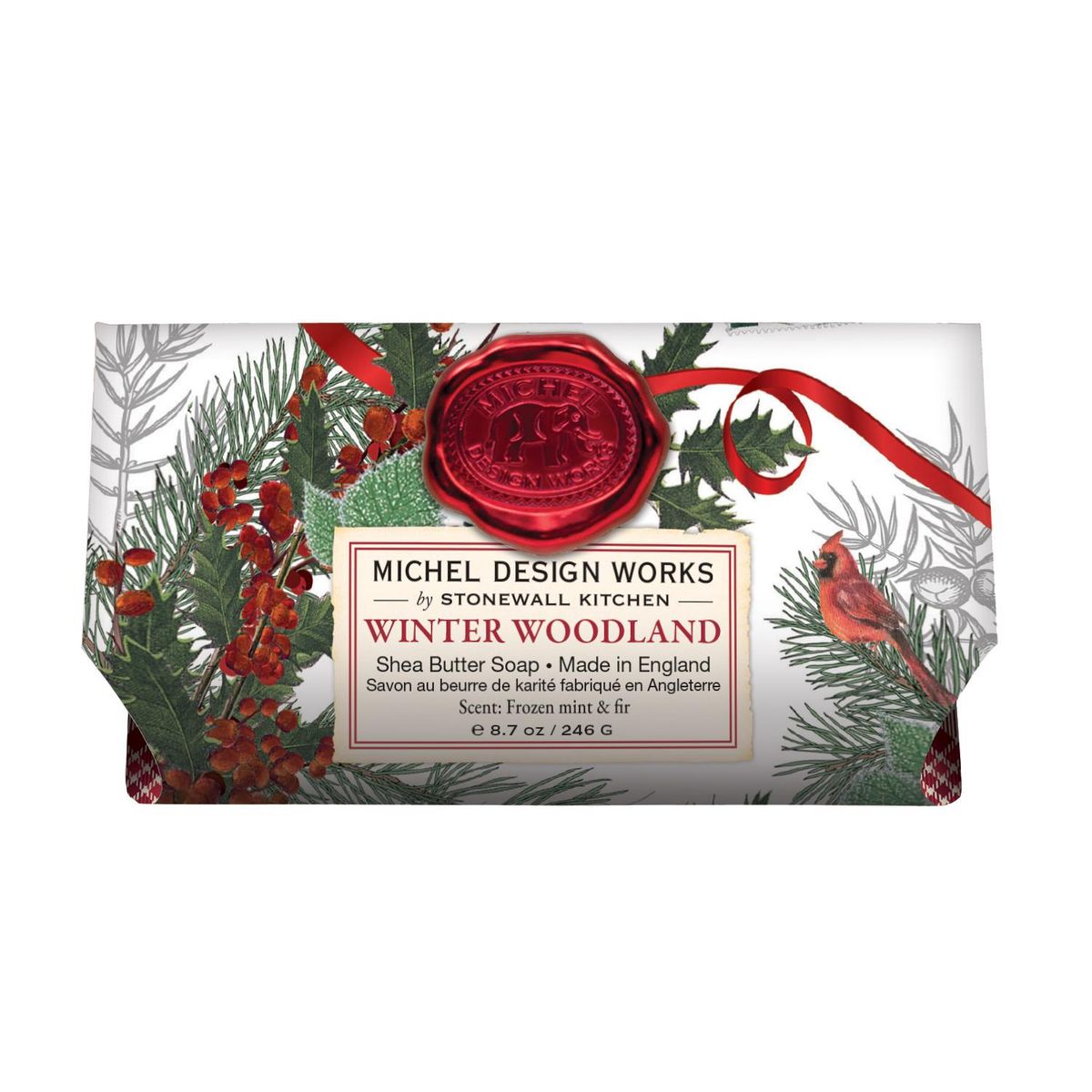 Michel Design Works - Winter Woodland soap bar