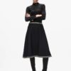 Karl Lagerfeld - Boucle knit skirt
