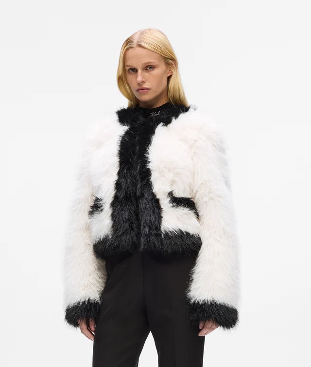 Karl Lagerfeld - Faux fur Jacket