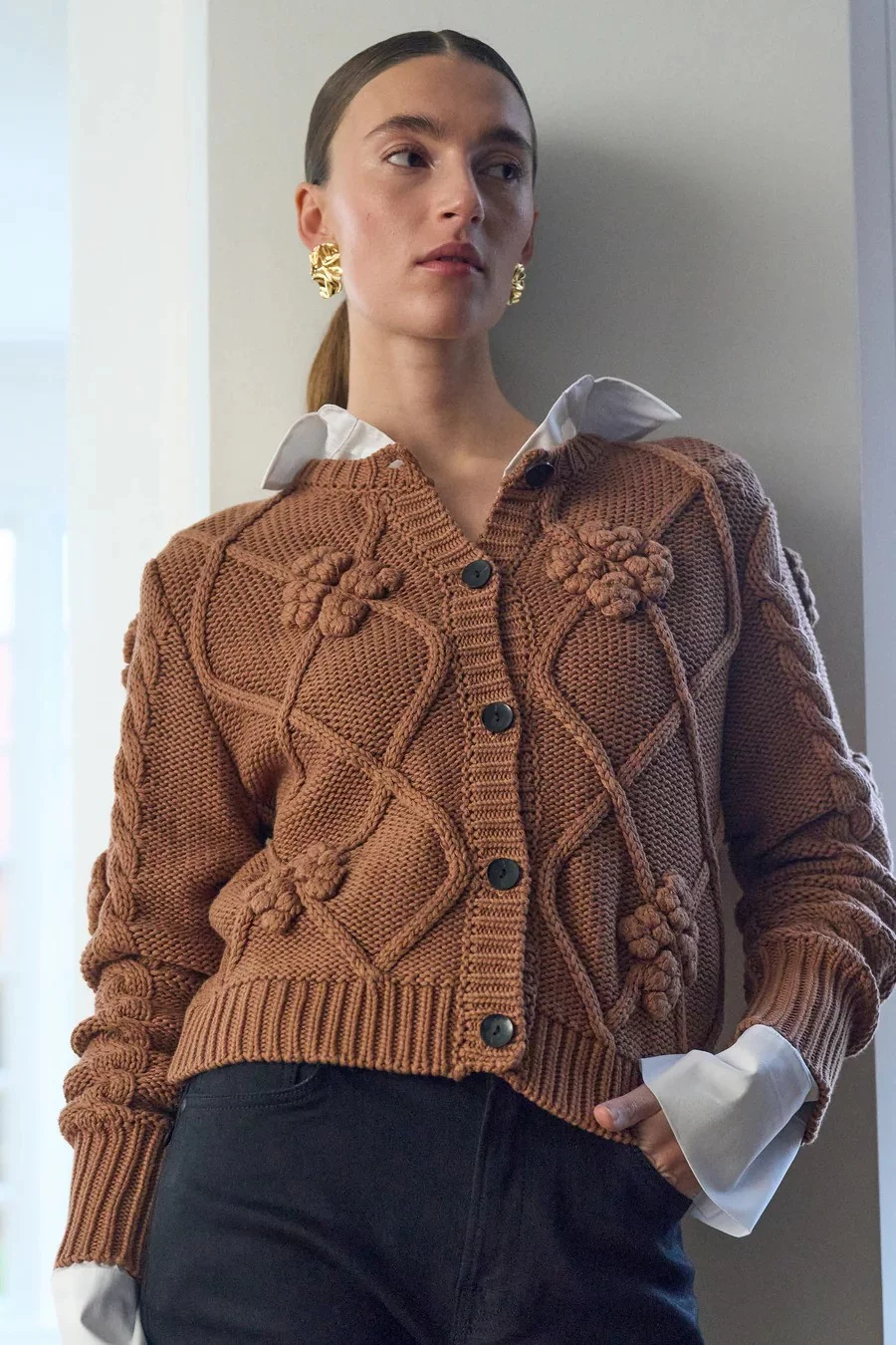 Pieszak - Pearl knit cardigan