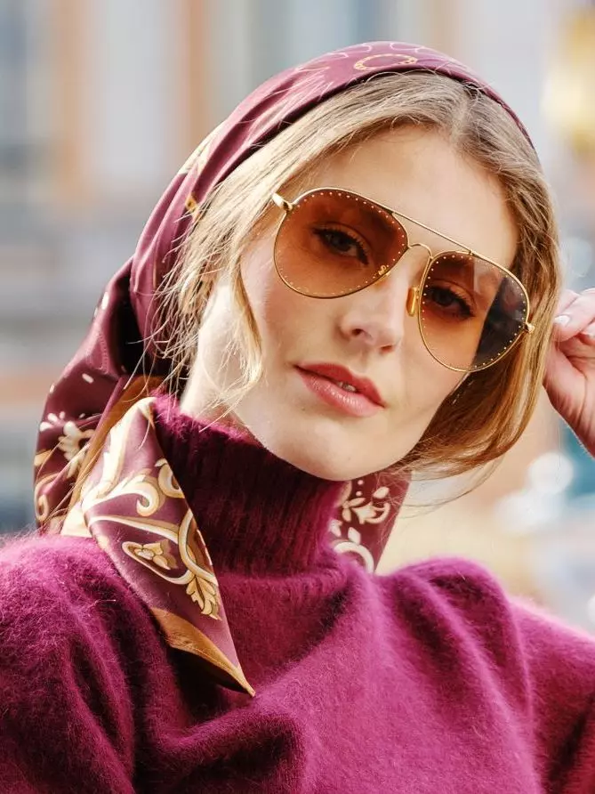 Ane mone - Lola silk scarf