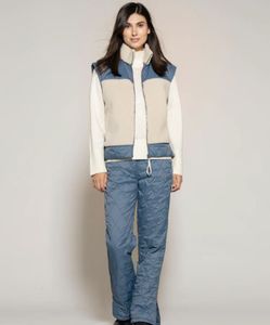 Blue - Felippa quilted pants