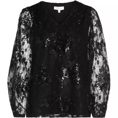 RAH OSLO - Lace Sequin Long Sleeve