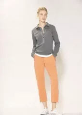 BLUE - Jade anckle cut pants