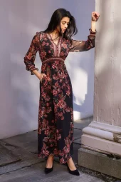 Hale Bob - Paytin dress long(870)