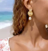 Caroline Svedbom - Odessa Pearl Earrings
