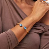 Caroline Svedbom - Mini Drop Bracelet Iceblue