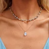 Caroline Svedbom - Mini Drop Necklace Gold